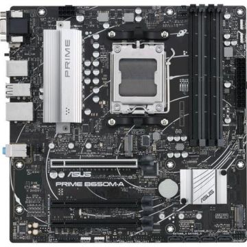 Placa de baza ASUS PRIME B650M-A, AM5, AMD B650, mATX