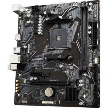 Placa de baza GIGABYTE A520M K V2, AMD A520, AM4, mATX