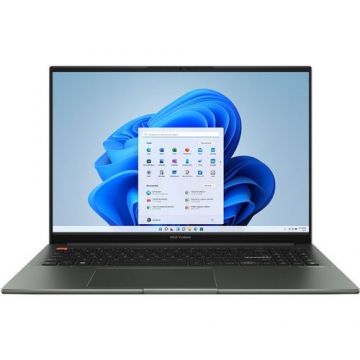 Laptop Gaming ASUS Vivobook S16X M5602RA (Procesor AMD Ryzen™ 7 6800H (16M Cache, up to 4.7 GHz), 16inch WQXGA+ 120Hz, 16GB, 512GB SSD, AMD Radeon 680M, Win 11 Home, Negru)