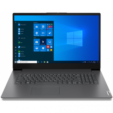 Laptop Lenovo V17 G2 ITL (Procesor Intel® Core™ i7-1165G7 (12M Cache, up to 4.70 GHz, with IPU) 17.3inch FHD, 8GB, 512GB SSD, nVidia GeForce MX350 @2GB, Gri)