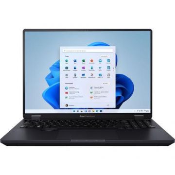 Laptop ASUS ProArt StudioBook Pro 16 OLED W7604J3D (Procesor Intel® Core™ i9-13980HX (36M Cache, up to 5.60 GHz), 16inch 3.2K, 64GB DDR5, 2TB SSD, NVIDIA GeForce RTX A3000 @8GB, Win 11 Pro, Negru)