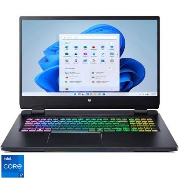 Laptop Gaming Acer Predator Helios 300 PH317-56, Procesor Intel® Core™ i7-12700H pana la 4.70GHz, 17.3inch QHD IPS 165Hz, 32GB, 1TB SSD, NVIDIA® GeForce RTX 3070Ti 8GB, Windows 11 Home, Negru