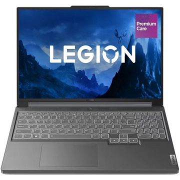 Laptop Gaming Lenovo Legion Slim 5 16IRH8 (Procesor Intel® Core™ i7-13700H (24M Cache, up to 5.00 GHz), 16inch WQXGA 165Hz, 16GB DDR5, 512GB SSD, NVIDIA GeForce RTX 4060 @8GB, DLSS 3.0, Gri)