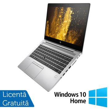 Laptop Refurbished HP EliteBook 840 G6, Intel Core i7-8665U 1.90 - 4.80GHz, 16GB DDR4, 256GB SSD, 14 Inch Full HD, Webcam + Windows 10 Home