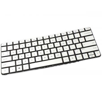 Tastatura HP Spectre 13 4116DX argintie iluminata backlit