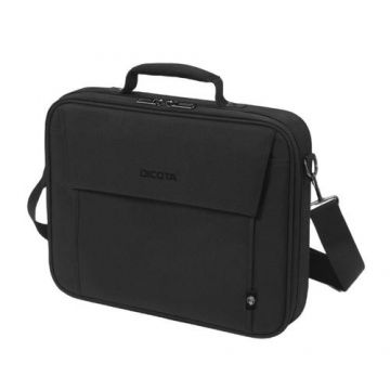 Geanta laptop Dicota, Eco Multi BASE, Material reciclat, 15inch-17.3inch, Negru