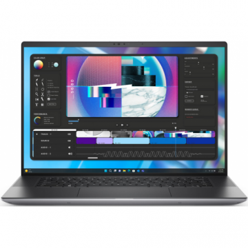 Laptop Dell Precision 5680 (Procesor Intel® Core™ i9-13900H (24M Cache, up to 5.40 GHz) 16inch WQUXGA, 32GB, 1TB SSD, NVIDIA GeForce RTX 3500 @12GB, Win 11 Pro, Gri)