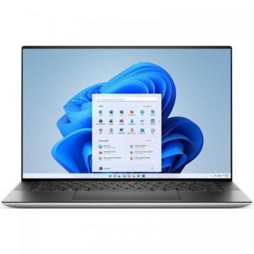 Laptop Dell XPS 9530 (Procesor Intel® Core™ i9-13900H (24M Cache, up to 5.40 GHz) 15.6inch 3.5K Touch, 32GB, 1TB SSD, NVIDIA GeForce RTX 4060 @8GB, Win 11 Pro, Argintiu)