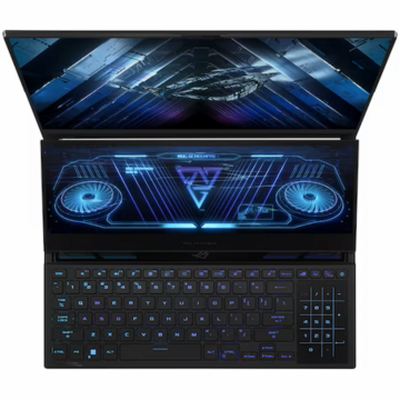 Laptop Gaming ASUS ROG Zephyrus Duo 16, GX650PZ-NM062X, 16-inch, QHD+ 16:10 (2560 x 1600, WQXGA), Anti-glare display, Mini LED, Ryzen 9 7945HX Mobile Processor (16-core/32-thread, 64MB L3 cache, up to 5.4 GHz max boost), NVIDIA GeForce RTX 4080 Laptop GP