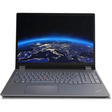 Laptop Lenovo ThinkPad P16 Gen 2 (Procesor Intel® Core™ i9-13980HX (36M Cache, up to 5.60 GHz), 16inch WQXGA, 32GB, 1TB SSD, nVidia RTX A4000 @12GB, Win 11 Pro, Gri)