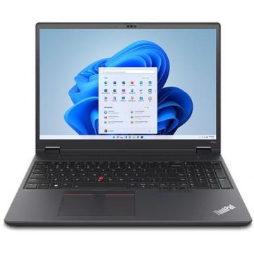 Laptop Lenovo ThinkPad P16v Gen 1 (Procesor Intel® Core™ i7-13700H (24M Cache, up to 5.0 GHz), 16inch WUXGA, 32GB, 1TB SSD, nVidia RTX A1000 @6GB, Win 11 Pro, Negru)