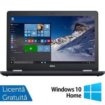 Laptop Refurbished DELL Latitude E5570, Intel Core i5-6200U 2.30GHz, 8GB DDR4, 256GB SSD, 15.6 Inch, Tastatura Numerica, Webcam + Windows 10 Home