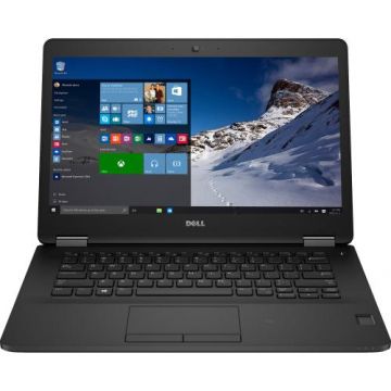 Laptop refurbished DELL Latitude E7470, Intel Core i5-6300U 2.40GHz, 8GB DDR4, 256GB SSD M.2, 14 Inch Full HD Touchscreen, Webcam