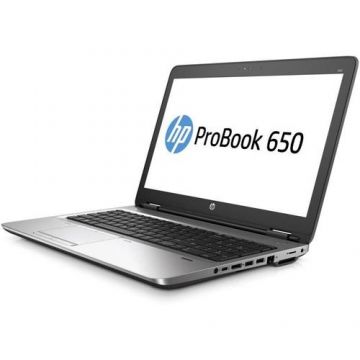 Laptop Refurbished HP Probook 650 G2 Intel Core i5-6200U 2.30GHz up to 2.80GHz 8GB DDR4 256GB SSD DVD 15.6inch FHD 1920X1080 Webcam