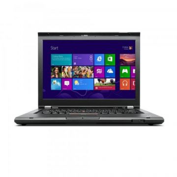 Laptop refurbished LENOVO ThinkPad T430s, Intel Core i7-3520M 2.90GHz, 8GB DDR3, 128GB SSD, DVD-RW, 14 Inch HD, Webcam