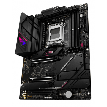 Placa de baza Asus ROG STRIX B650E-E GAMING WIFI , AM5, 4x DDR5, 1x DisplayPort, 1x HDMI, 2x PCIe 5.0 x16, 1x PCIe x16, 4x M.2, 4x SATA 6 Gbps, WIFI 6E, LAN 2.5 Gbps, ATX