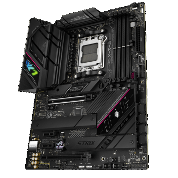 Placa de baza Asus ROG STRIX B650E-F GAMING WIFI, AM5, 4x DDR5, 1x DisplayPort, 1x HDMI, 2x PCIe x16, 2x PCIe x1, 3x M.2, 4x SATA 6Gbps, WIFI 6, 2.5Gbps LAN, ATX