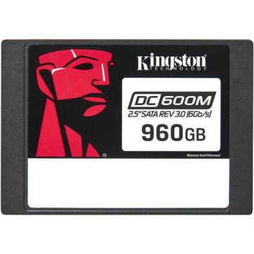Solid State Drive (SSD) Kingston, DC600M, 960GB, 2.5inch, SATA III, 6Gbps