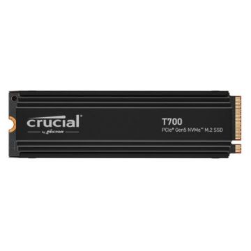 SSD Crucial T700, 1TB, PCI Express 5.0 x4, NVMe 2.0, radiator