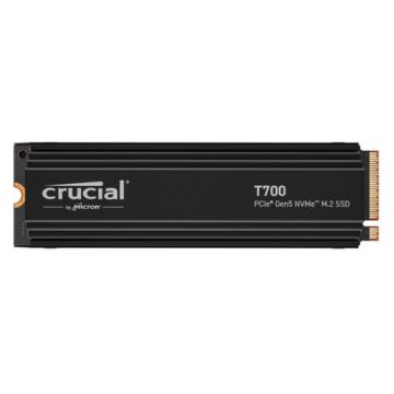SSD Crucial T700, 2TB, PCI Express 5.0 x4, NVMe 2.0, radiator