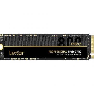 SSD Lexar Professional NM800 PRO, 2TB, M.2 2280, PCIe Gen4x4, NVMe, radiator