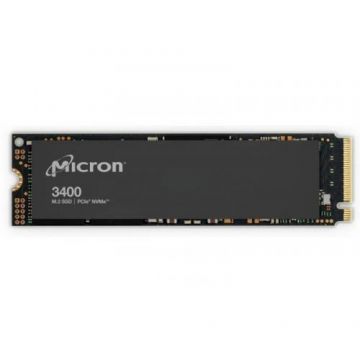SSD Micron 3400, 1TB, PCIe NVMe 4.0 x4, M.2 2280, TLC, NAND, TCG OPAL 2.0