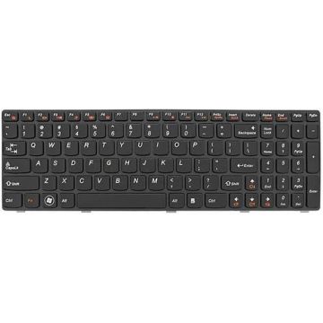 Tastatura Laptop Qoltec pentru Lenovo G580 / G580A / G585 / G585A (Negru)