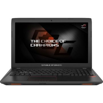 Laptop Gaming Asus ROG GL553VE-FY343, Intel Core i7-7700HQ, 8GB DDR4, SSD 256GB, GTX 1050 Ti 4GB, Endless OS