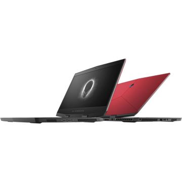 Laptop Gaming Dell Alienware M15, Intel® Core™ i7-8750H, 16GB DDR4, SSHD 1TB Hybrid (FireCuda) + SSD 128GB, nVIDIA GeForce GTX 1060 6GB, Windows 10 Pro, Nebula Red