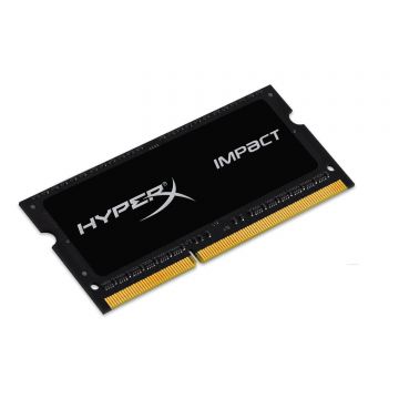 Memorie Kingston HyperX Impact HX316LS9IB/4, 4GB, DDR3, 1600MHz, CL11