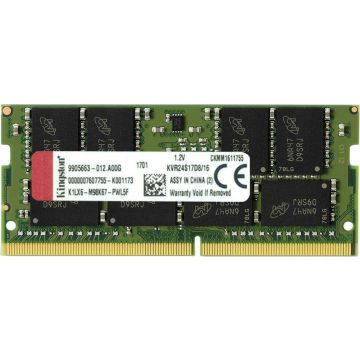 Memorie Kingston KVR24S17D8/16, 16GB, DDR4, 2400MHz, CL17