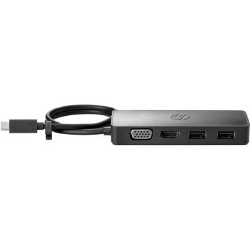 Docking station HP Travel Hub G2, USB-C, Negru