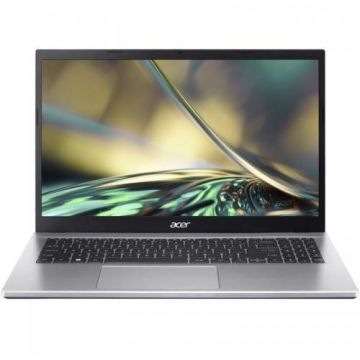 Laptop Aspire 3 FHD 15.6 inch Intel Core i3-1215U 8GB 512GB SSD Free Dos Pure Silver