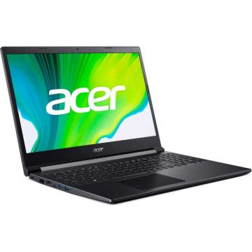 Laptop Gaming Acer Aspire 7 A715, AMD Ryzen™ 5 3550H, 8GB DDR4, SSD 256GB, NVIDIA GeForce GTX 1650 4GB, Free DOS