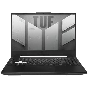 Laptop Gaming ASUS TUF Dash F15 FX517ZC-HN005, Intel Core i5-12450H, 15.6inch, FullHD, 8GB, 512GB SSD, nVidia GeForce RTX 3050, Free DOS, Negru