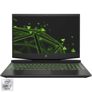 Laptop Gaming HP Pavilion 17-cd1017nq, Intel Core i7-10750H, 16GB DDR4, SSD 512GB, NVIDIA GeForce GTX 1650 4GB, Free DOS