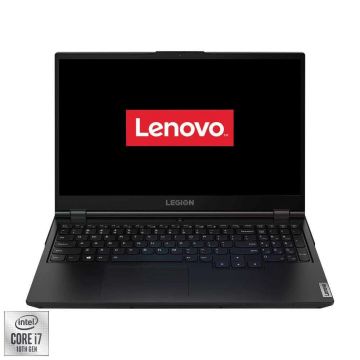 Laptop Gaming Lenovo Legion 5 17IMH05H, Intel® Core™ i7-10750H, 16GB DDR4, HDD 1TB + SSD 512GB, NVIDIA GeForce RTX 2060 6GB, Free DOS