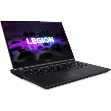 Laptop Lenovo Gaming Legion 5 17ACH6, 17.3 inch, Full HD, AMD Ryzen 5 5600H, 16GB RAM, SSD 512GB, Nvidia GeForce RTX 3050, No OS, Phantom Blue