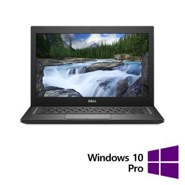 Laptop Refurbished DELL Latitude 7290, Intel Core i5-7300U 2.60GHz, 8GB DDR4, 512GB SSD, 12.5 Inch + Windows 10 Pro