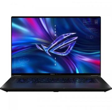 Laptop ROG Flow GV601VI 16 inch Intel Core i9-13900H 16GB 1TB SSD RTX 4070 Windows 11 Pro Off Black