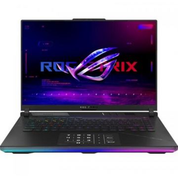 Laptop ROG Strix Scar 16 inch Intel Core i9-13980HX 32GB 2TB SSD RTX 4080 Free Dos Off Black
