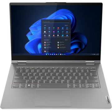 Laptop ThinkBook 14s Yoga G3 IRU 14 inch FHD Touch Intel Core i7-1355U 16GB DDR4 512GB SSD Windows 11 Pro Mineral Grey