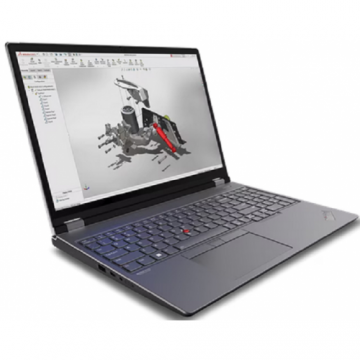 Laptop ThinkPad P16 Gen2 WQXGA 16 inch Intel Core i7-13700HX 32GB 1TB SSD RTX 3500 Windows 11 Pro Storm Grey