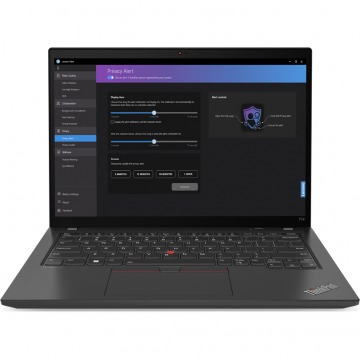 Laptop ThinkPad T14 Gen 4 WUXGA 14 inch Intel Core i5-1335U 16GB 256GB SSD Windows 11 Pro Thunder Black