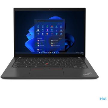Laptop ThinkPad T14 WUXGA 14 inch Intel Core i7-1255U 16GB 512GB SSD Windows 11 Pro Black