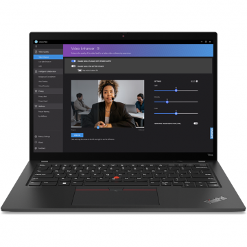 Laptop ThinkPad T14s Gen 4 WUXGA 14 inch Intel Core i5-1335U 16GB 256GB SSD Windows 11 Pro Deep Black