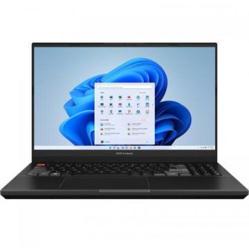 Laptop Vivobook Pro N7401ZE 15.6 inch AMD Ryzen 7 6800H 16GB 512GB SSD RTX 3060 Windows 11 Pro Black