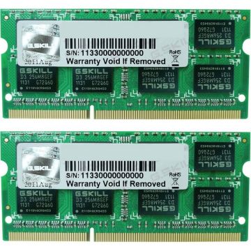 Memorie laptop 8GB (2x4GB) DDR3 1600MHz