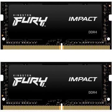 Memorie laptop Resigilata FURY Impact 32GB (2x16GB) DDR4 2666MHz CL15 Dual Channel Kit
