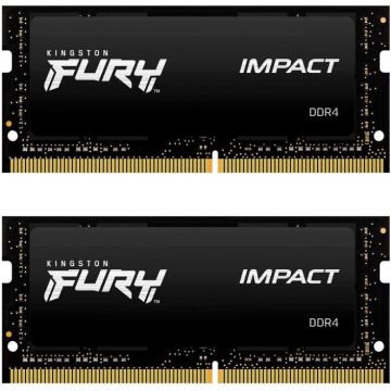 Memorie laptop Resigilata FURY Impact 32GB (2x16GB) DDR4 2666MHz CL15 Dual Channel Kit Memorie laptop Resigilata FURY Impact 32GB (2x16GB) DDR4 2666MHz CL15 Dual Channel Kit